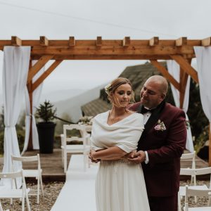 Ślub w plenerze | Altana | Fot. Fujak Fotografia | Wesele na Kocierzu