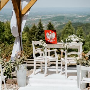 Ślub plenerowy w Altanie | Fot. Dominika Wilk