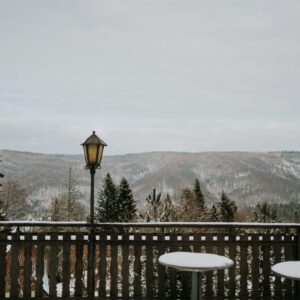 Taras przy Villi Lamus | Fot. Karol Nycz
