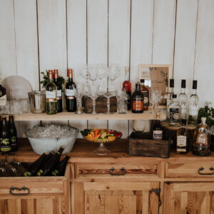 Bufet alkoholi | Fot. Fujak Fotografia
